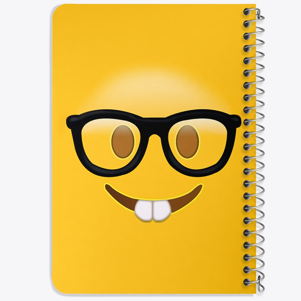 دفتر لیست خرید 50 برگ خندالو طرح ایموجی Emoji کد 1290