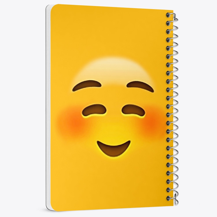 دفتر لیست خرید 50 برگ خندالو طرح ایموجی Emoji کد 1289