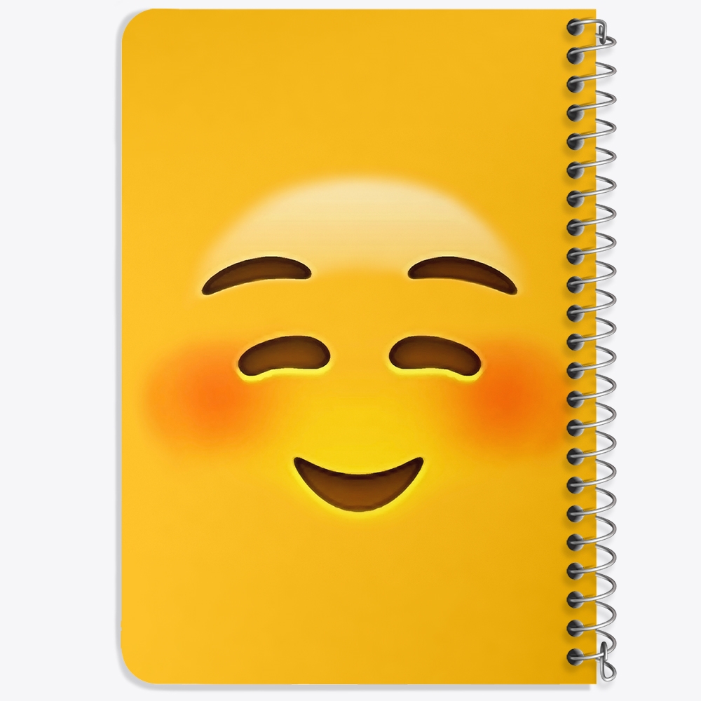 دفتر لیست خرید 50 برگ خندالو طرح ایموجی Emoji کد 1289
