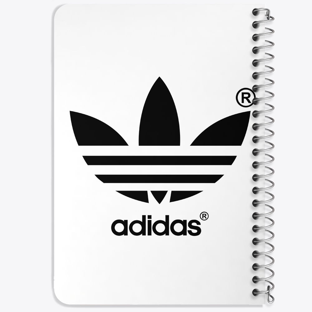 دفتر نقطه ای 50 برگ خندالو طرح آدیداس Adidas کد 6214