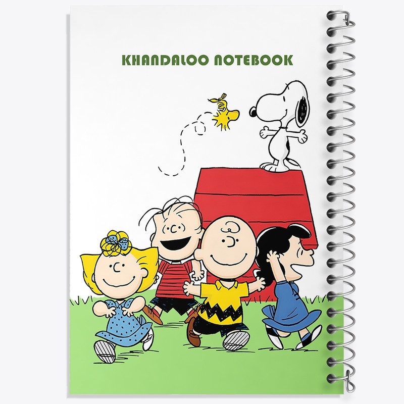 دفتر لیست خرید 50 برگ خندالو طرح اسنوپی (snoopy) کد N6354