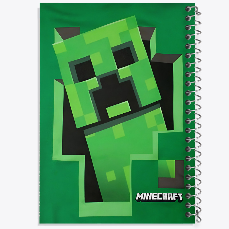 دفتر نقاشی 50 برگ خندالو طرح بازی ماینکرافت (Minecraft) کد N9114