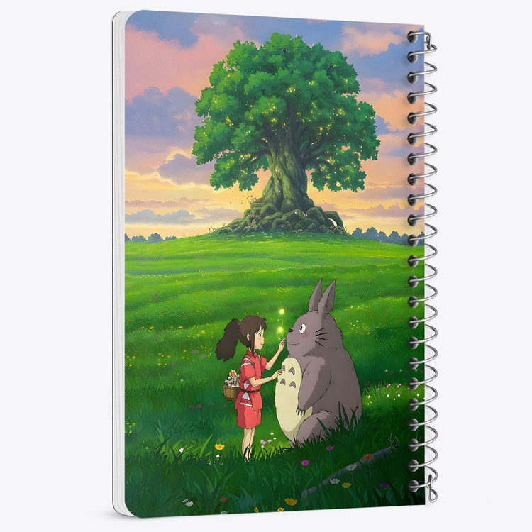 دفتر نقطه ای 50 برگ خندالو طرح انیمه توتورو (Totoro) کد F14609