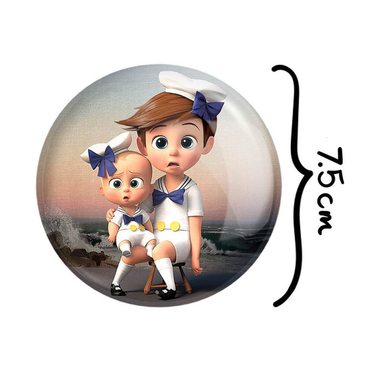 آینه جیبی خندالو مدل بچه رئیس Boss Baby کد 10332