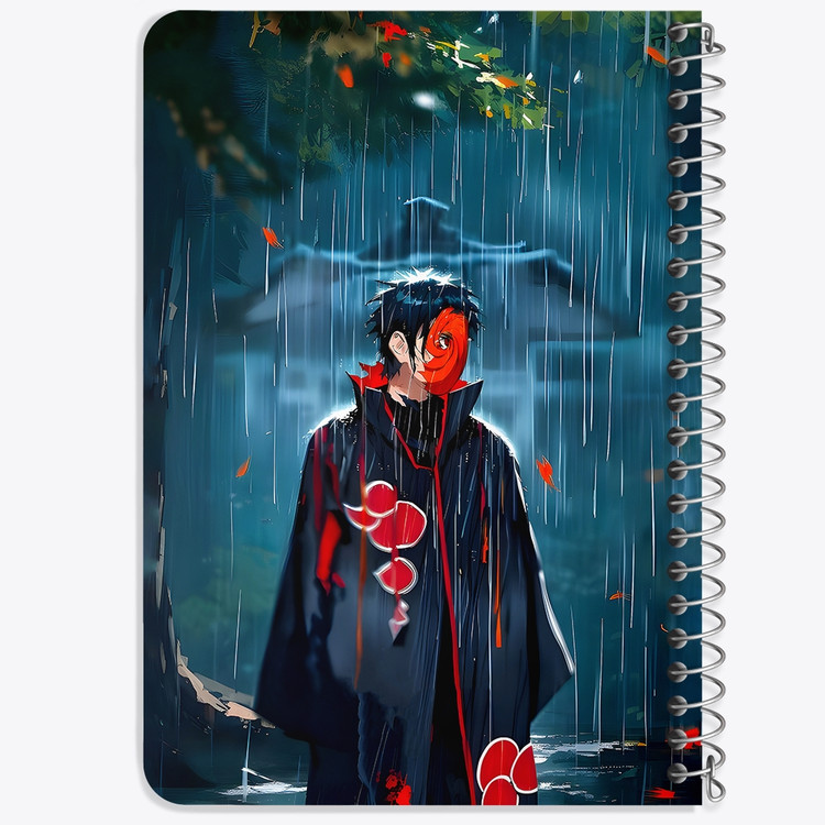 دفتر نقطه ای 50 برگ خندالو طرح اوبیتو اوچیها ناروتو (Naruto) کد F14531