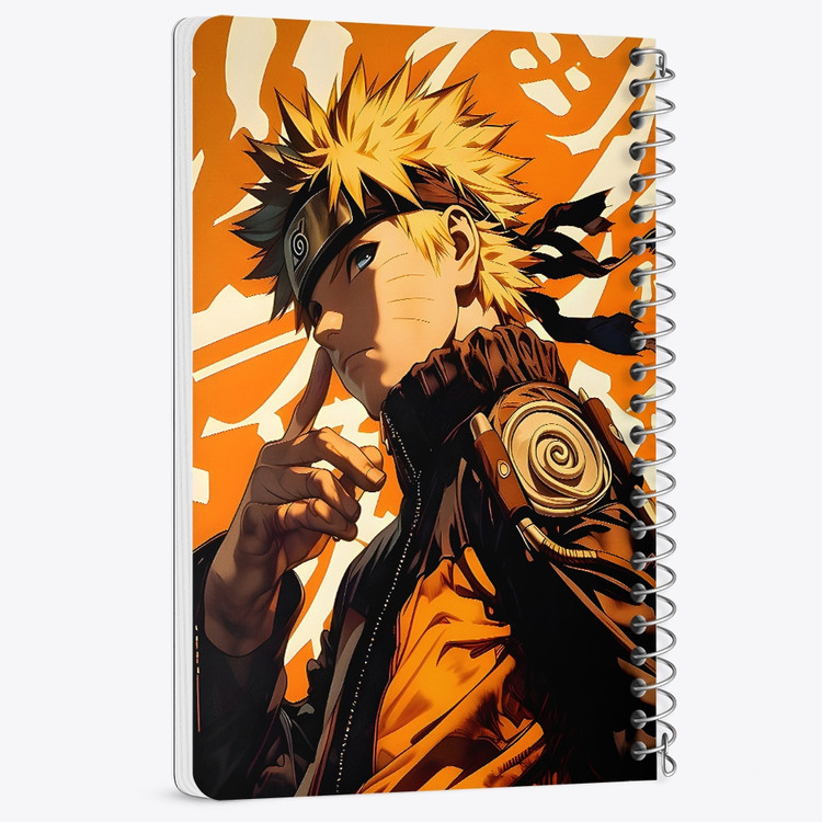دفتر نقطه ای 50 برگ خندالو طرح ناروتو (Naruto) کد F14482