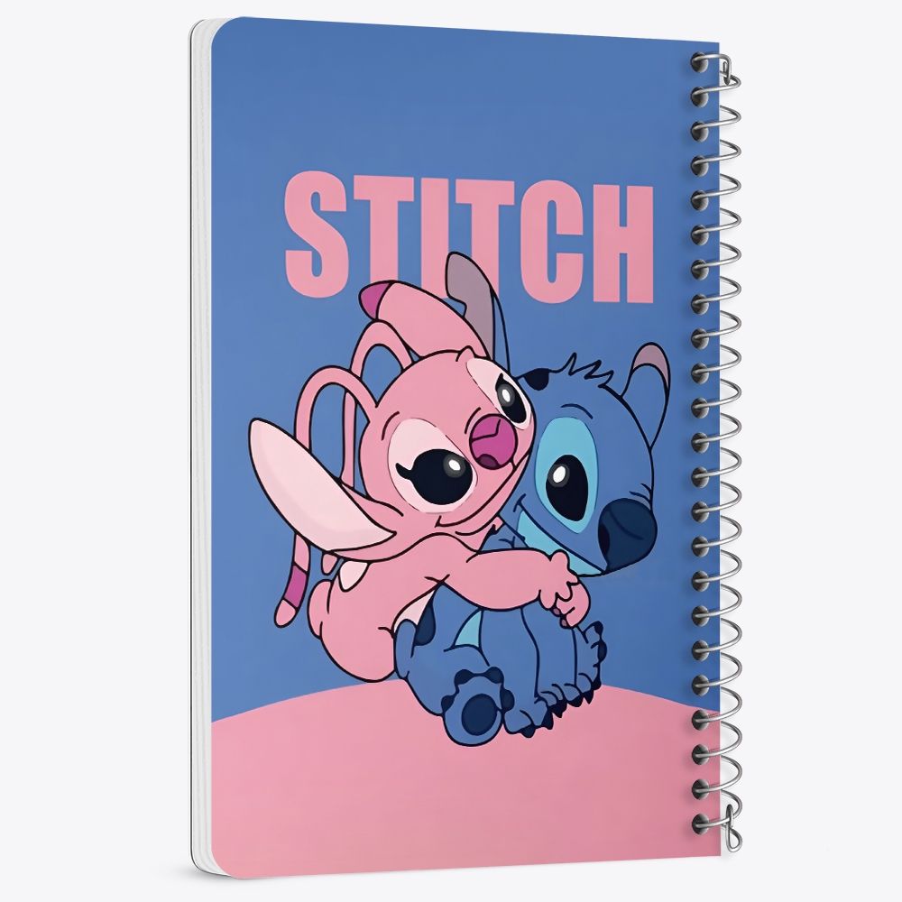 دفتر نقطه ای 50 برگ خندالو طرح استیچ (Stitch) کد F14434
