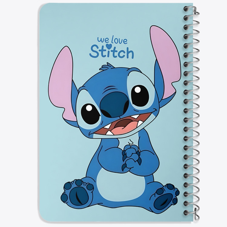 دفتر نقطه ای 50 برگ خندالو طرح استیچ (Stitch) کد F14433