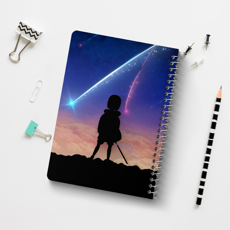 دفتر نقطه ای 50 برگ خندالو طرح اسم تو (Your Name) کد N9679
