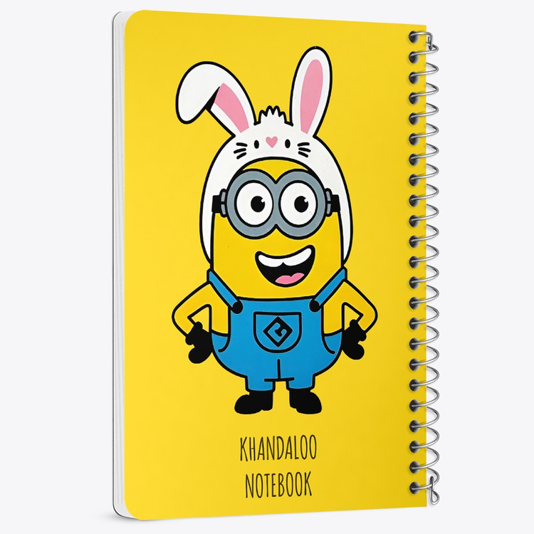 دفتر نقطه ای 50 برگ خندالو طرح مینیون ها (Minions) کد N9585
