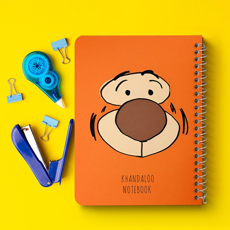 دفتر نقطه ای 50 برگ خندالو طرح وینی د پو (Winnie The Pooh) کد N9572