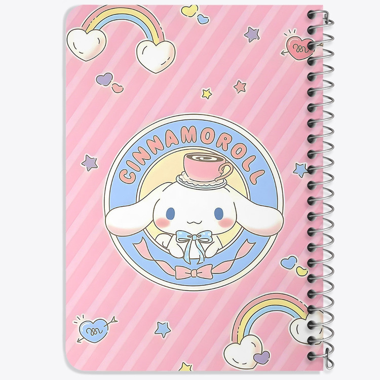 دفتر نقطه ای 50 برگ خندالو طرح سینامورول (Cinnamoroll) کد 37990