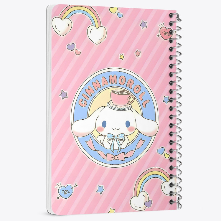 دفتر نقطه ای 50 برگ خندالو طرح سینامورول (Cinnamoroll) کد 37990