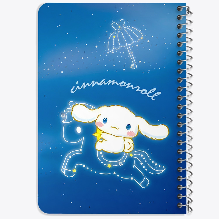 دفتر نقطه ای 50 برگ خندالو طرح سینامورول (Cinnamoroll) کد 37983
