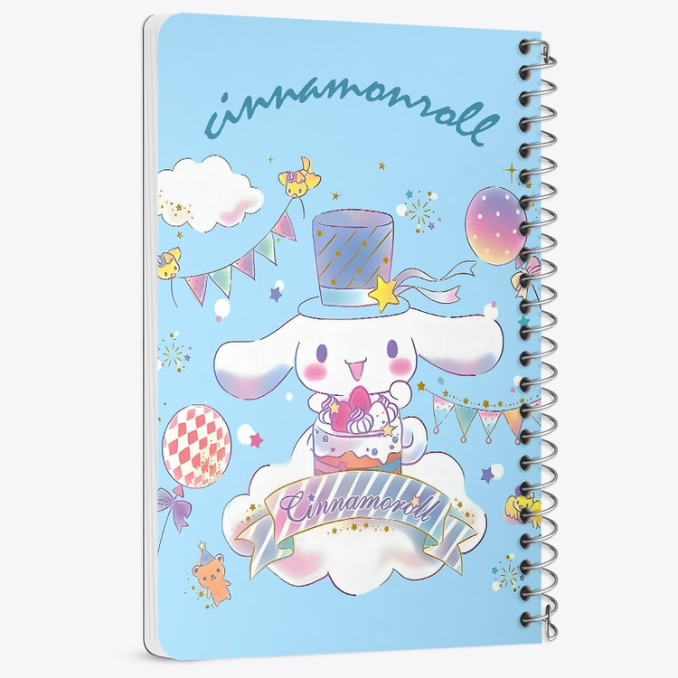 دفتر نقطه ای 50 برگ خندالو طرح سینامورول (Cinnamoroll) کد 37977