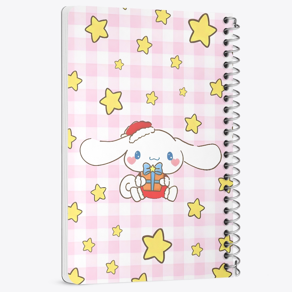 دفتر نقطه ای 50 برگ خندالو طرح سینامورول (Cinnamoroll) کد 37968