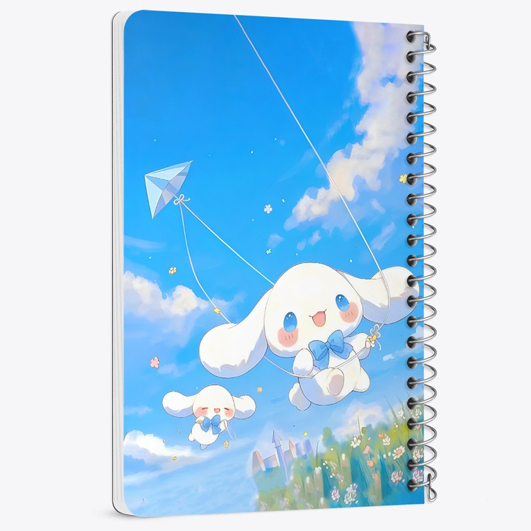 دفتر نقطه ای 50 برگ خندالو طرح سینامورول (Cinnamoroll) کد 37963