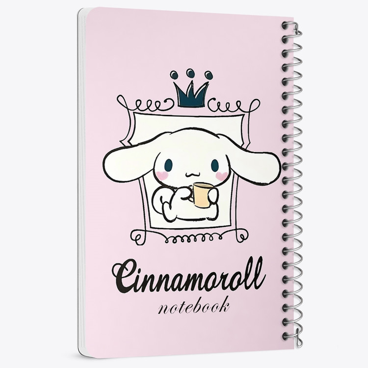 دفتر نقطه ای 50 برگ خندالو طرح سینامورول (Cinnamoroll) کد 37962
