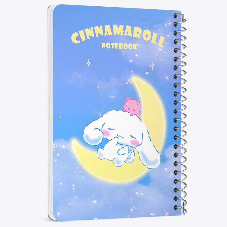 دفتر نقطه ای 50 برگ خندالو طرح سینامورول (Cinnamoroll) کد 37959