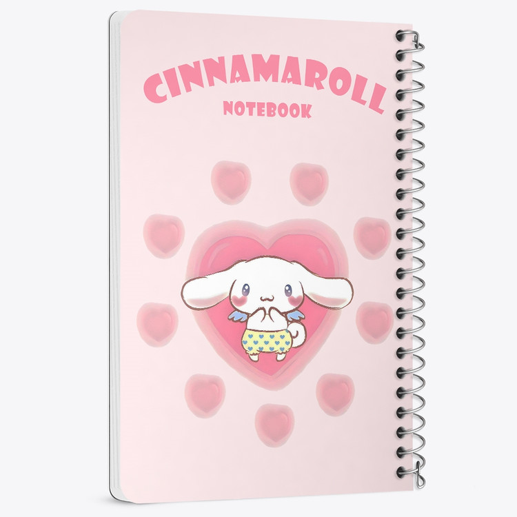 دفتر نقطه ای 50 برگ خندالو طرح سینامورول (Cinnamoroll) کد 37955