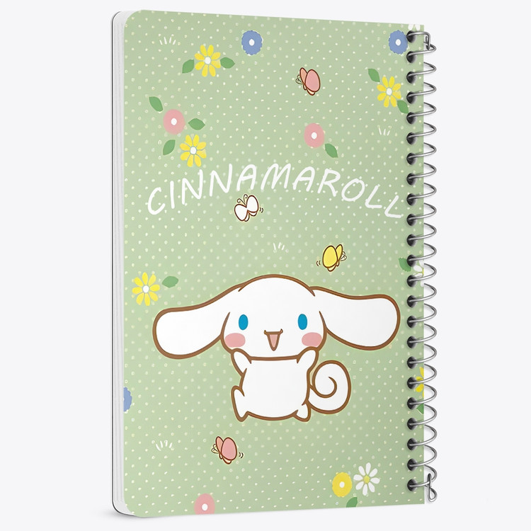 دفتر نقطه ای 50 برگ خندالو طرح سینامورول (Cinnamoroll) کد 37949