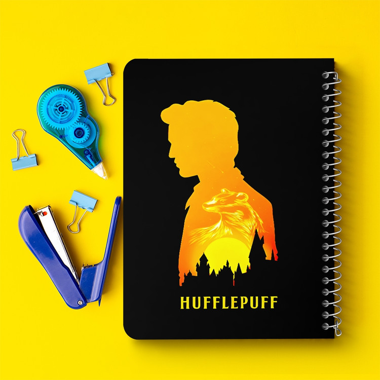 دفتر نقطه ای 50 برگ خندالو طرح هافلپاف هری پاتر (Harry Potter) کد 37499