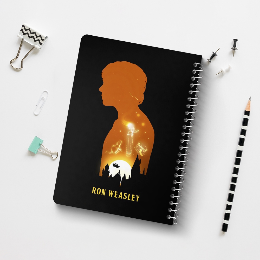 دفتر نقطه ای 50 برگ خندالو طرح ویزلی هری پاتر (Harry Potter) کد 37493