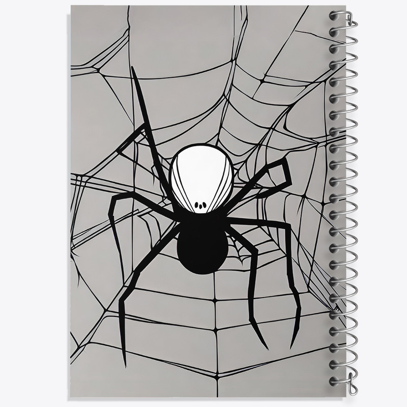 دفتر نقاشی 50 برگ خندالو طرح عنکبوت (Spider) کد N8029