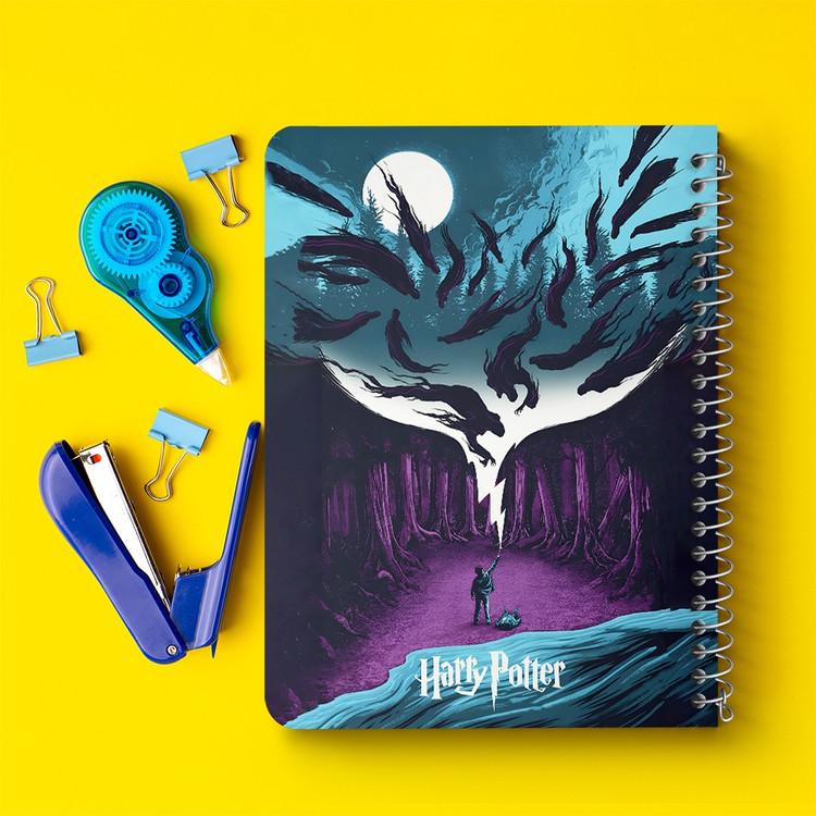 دفتر نقطه ای 50 برگ خندالو طرح هری پاتر (Harry Potter) کد 37479