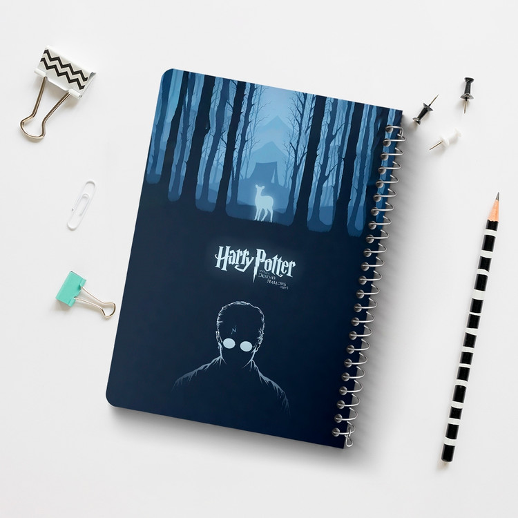 دفتر نقطه ای 50 برگ خندالو طرح هری پاتر (Harry Potter) کد 37475