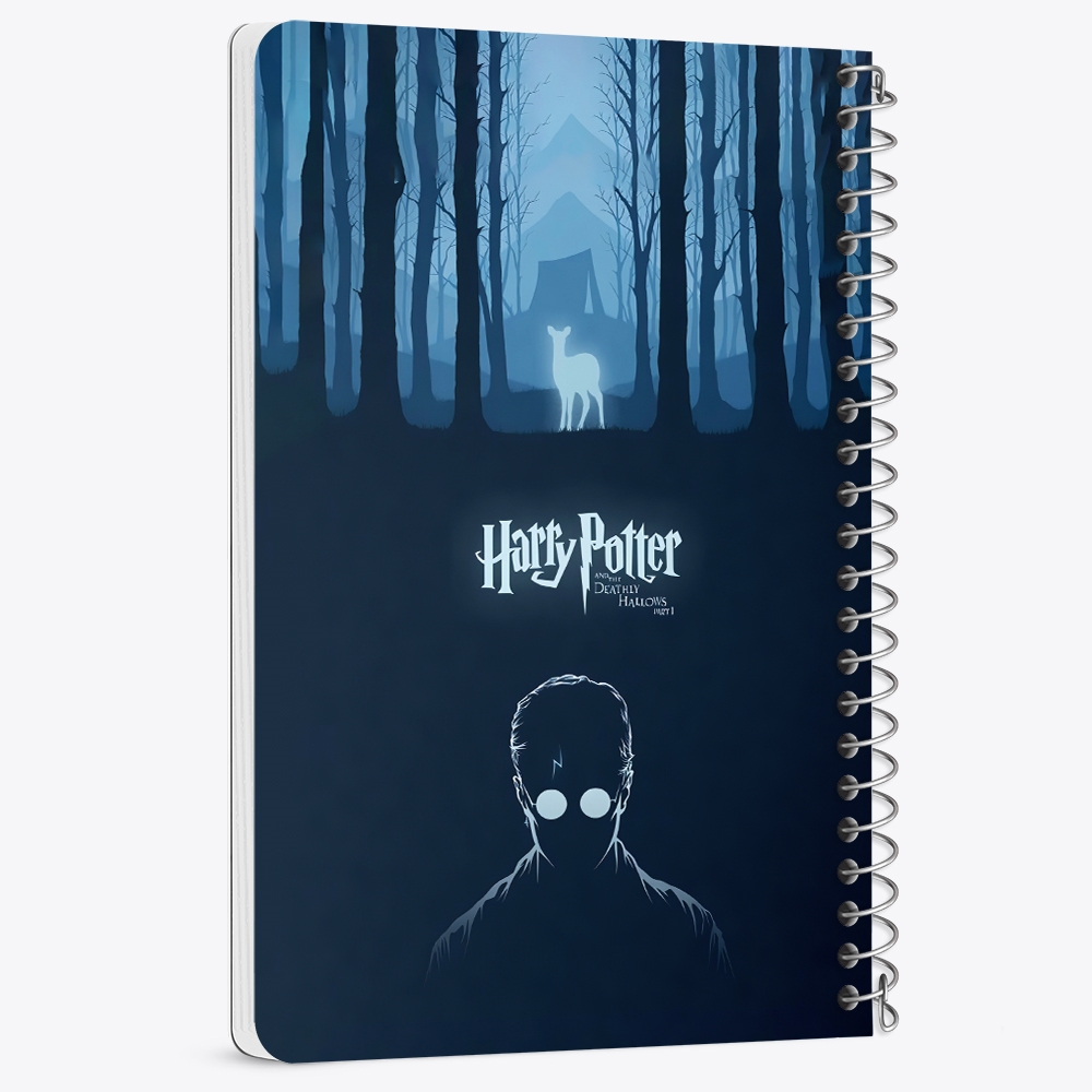 دفتر نقطه ای 50 برگ خندالو طرح هری پاتر (Harry Potter) کد 37475