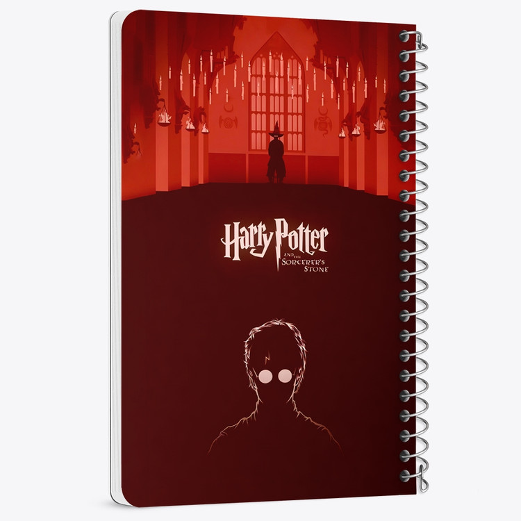 دفتر نقطه ای 50 برگ خندالو طرح هری پاتر (Harry Potter) کد 37471