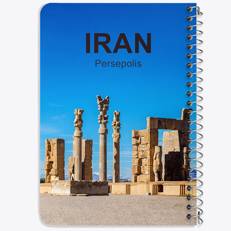 دفتر نقطه ای 50 برگ خندالو طرح تخت جمشید شیراز کد 37432