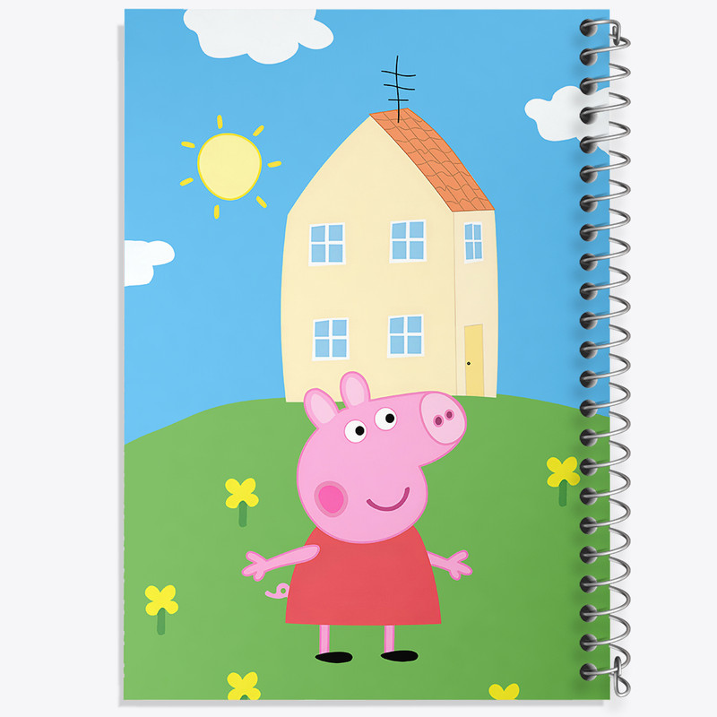 دفتر مشق 50 برگ خندالو طرح انیمیشن پپا پیگ (Peppa Pig) کد N9240