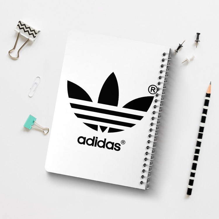 دفتر طراحی 50 برگ خندالو طرح آدیداس Adidas کد 6214