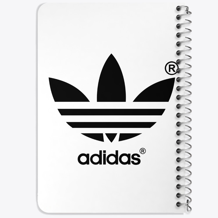 دفتر طراحی 50 برگ خندالو طرح آدیداس Adidas کد 6214