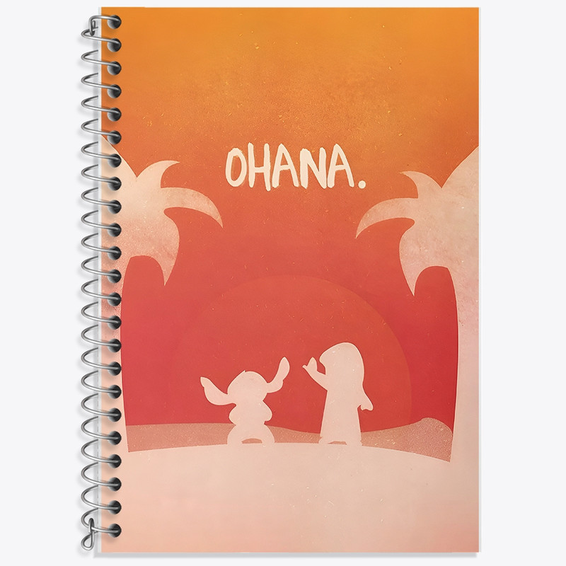 دفتر لغت 50 برگ خندالو طرح لیلو و استیچ (Lilo & Stitch) کد F14397