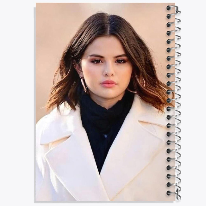 دفتر مشق 100 برگ خندالو طرح سلنا گومز Selena Gomez کد 19201