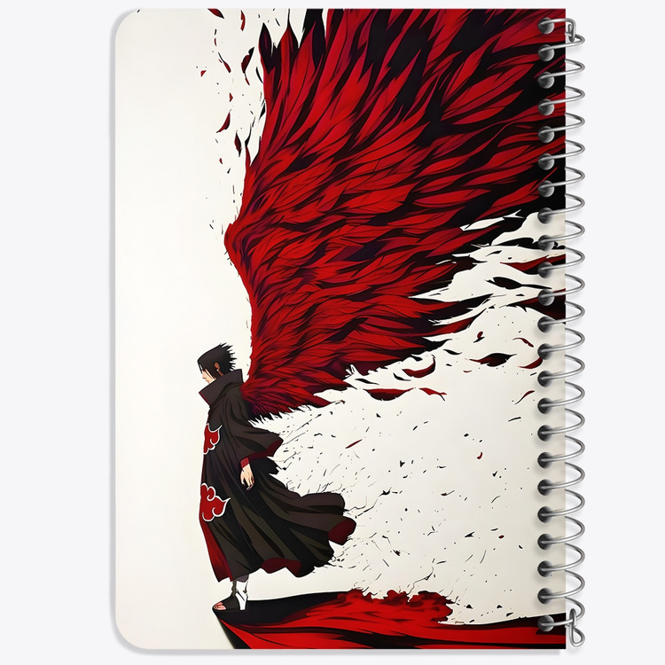 دفتر طراحی 50 برگ خندالو طرح ایتاچی اوچیها ناروتو (Naruto) کد F14570