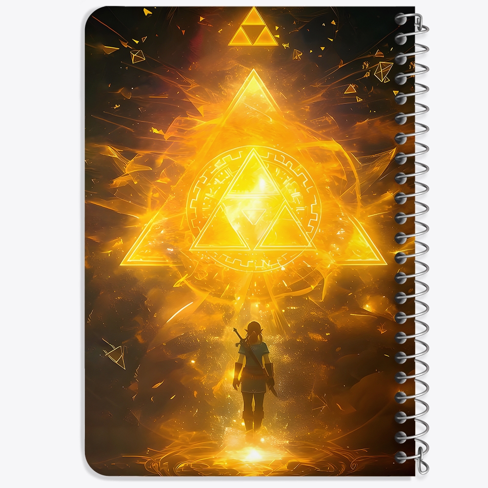 دفتر طراحی 50 برگ خندالو طرح افسانه زلدا (The Legend of Zelda) کد F14518