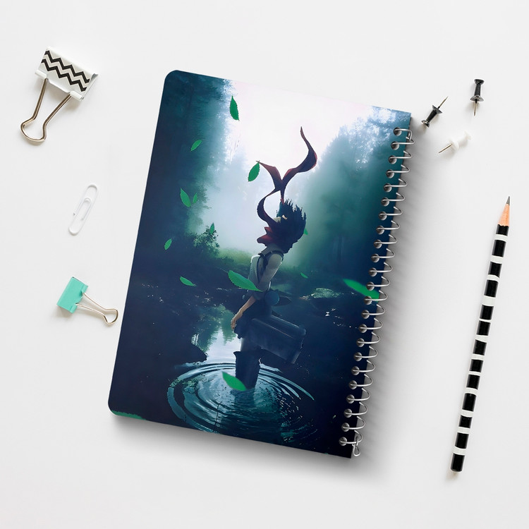 دفتر طراحی 50 برگ خندالو طرح میکاسا اتک آن تایتان (Attack On Titan) کد F14508