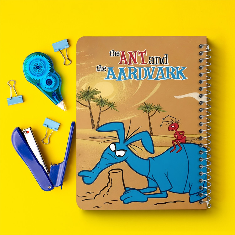 دفتر طراحی 50 برگ خندالو طرح مورچه خوار کد N9894