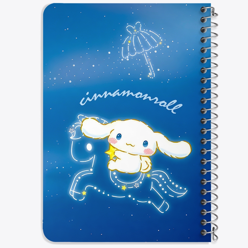 دفتر طراحی 50 برگ خندالو طرح سینامورول (Cinnamoroll) کد 37983