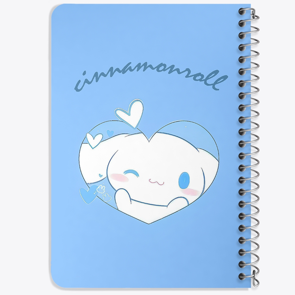 دفتر طراحی 50 برگ خندالو طرح سینامورول (Cinnamoroll) کد 37980