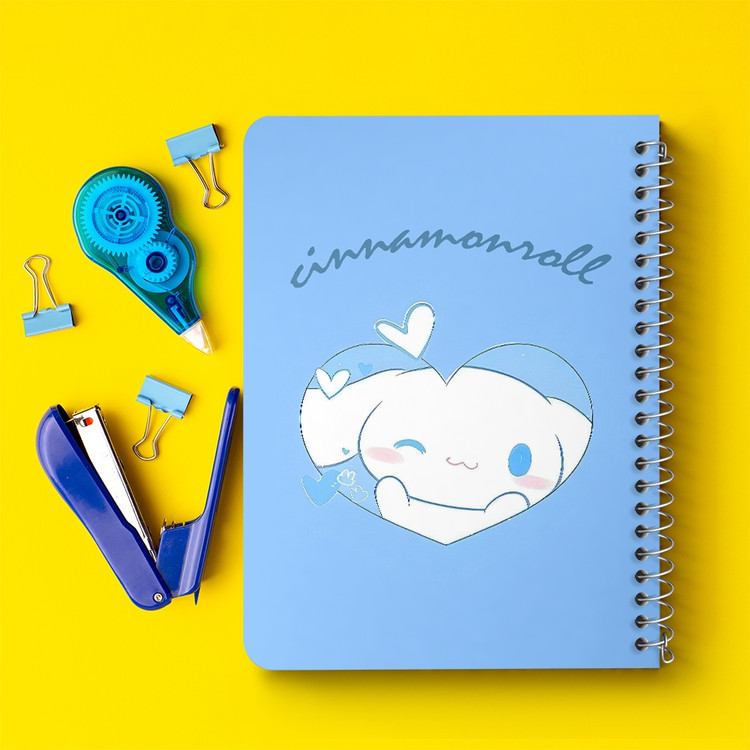 دفتر طراحی 50 برگ خندالو طرح سینامورول (Cinnamoroll) کد 37980