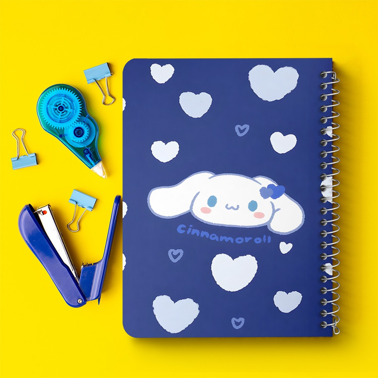 دفتر طراحی 50 برگ خندالو طرح سینامورول (Cinnamoroll) کد 37973