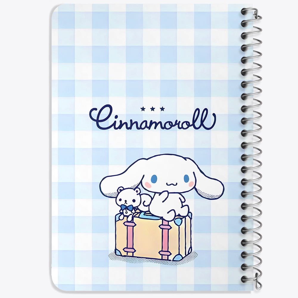 دفتر طراحی 50 برگ خندالو طرح سینامورول (Cinnamoroll) کد 37972