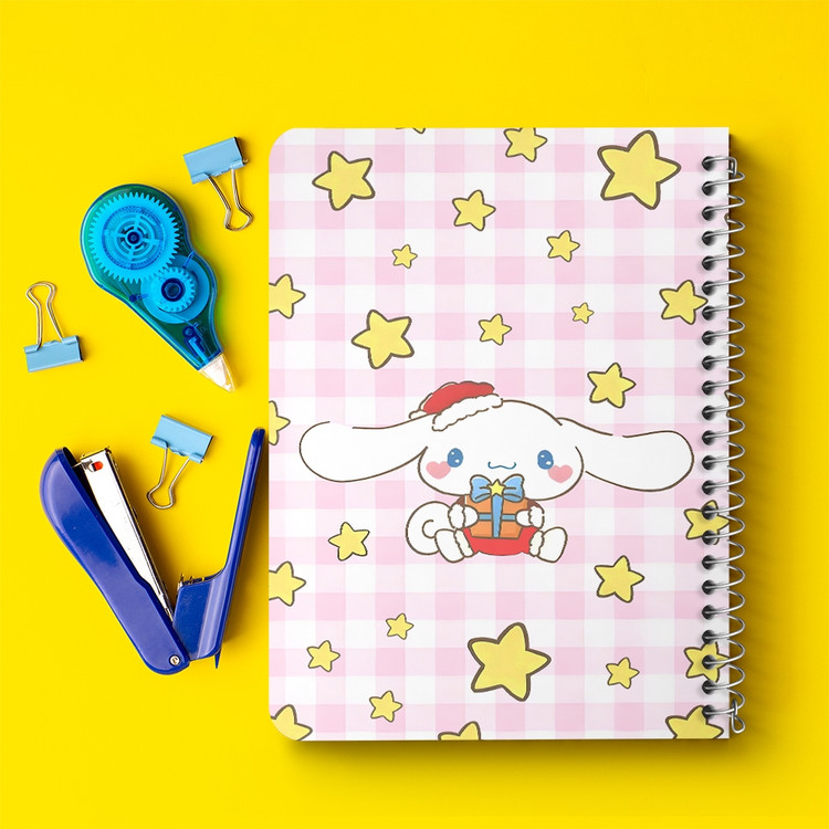 دفتر طراحی 50 برگ خندالو طرح سینامورول (Cinnamoroll) کد 37968