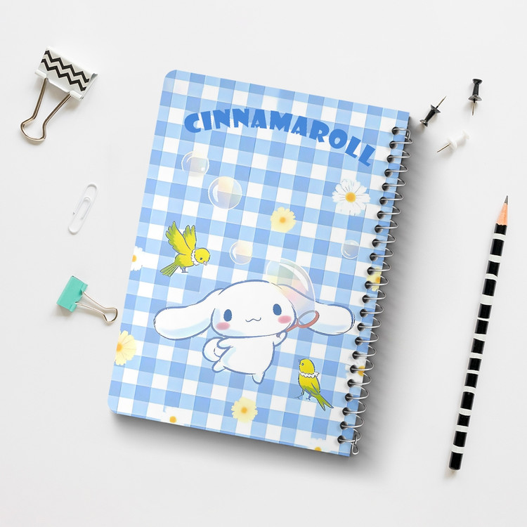 دفتر طراحی 50 برگ خندالو طرح سینامورول (Cinnamoroll) کد 37953