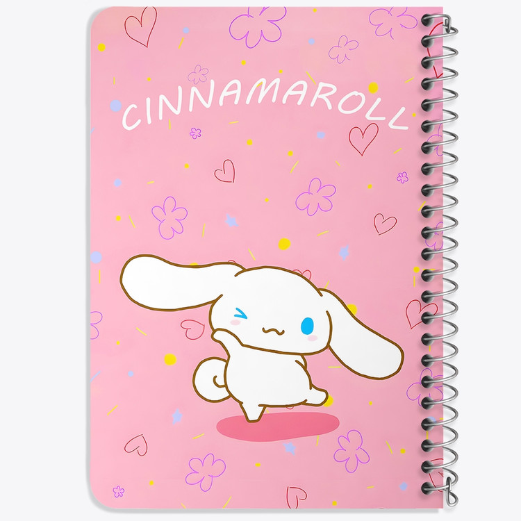 دفتر طراحی 50 برگ خندالو طرح سینامورول (Cinnamoroll) کد 37951